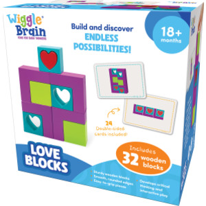 Wiggle Brain&reg; Love Blocks