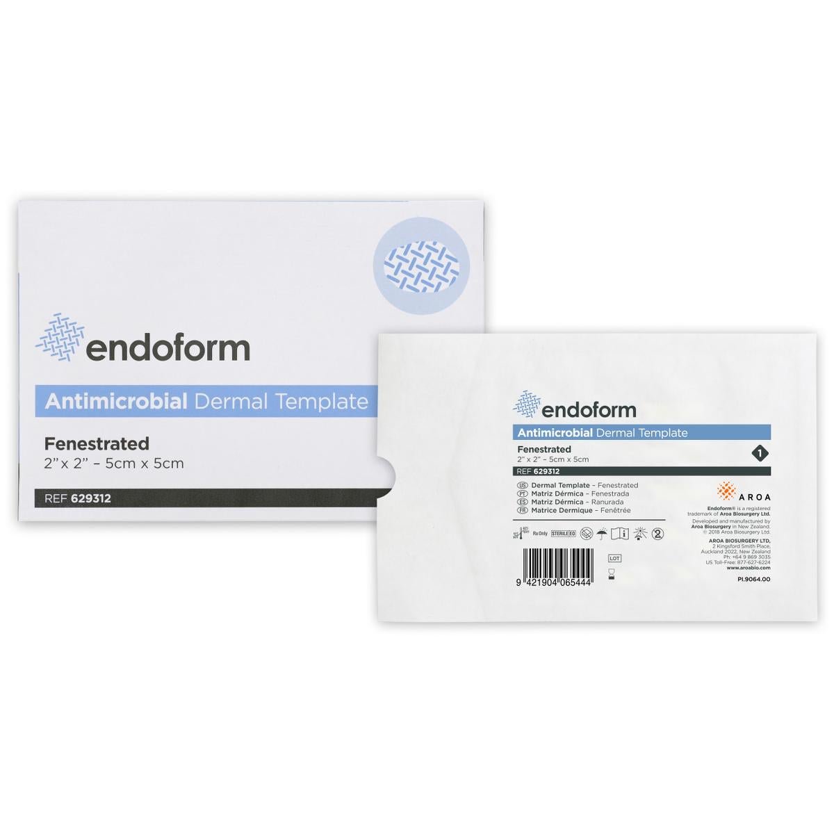Endoform® Antimicrobial Dressing, 2 x 2 Inch