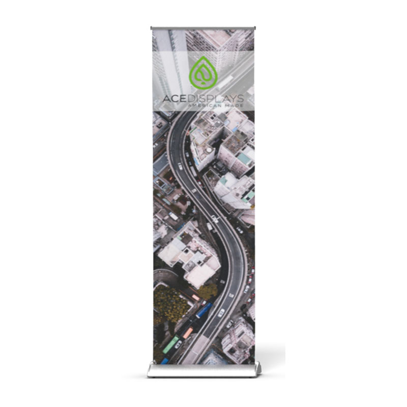 24"w x 90"h Dye-Sub Fabric Graphic