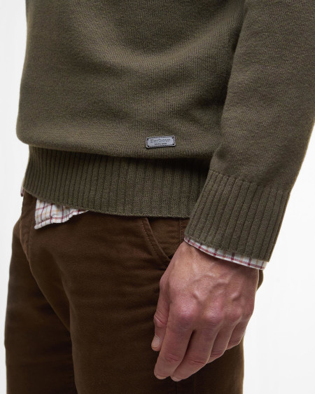 Maglione con zip corta Kelson