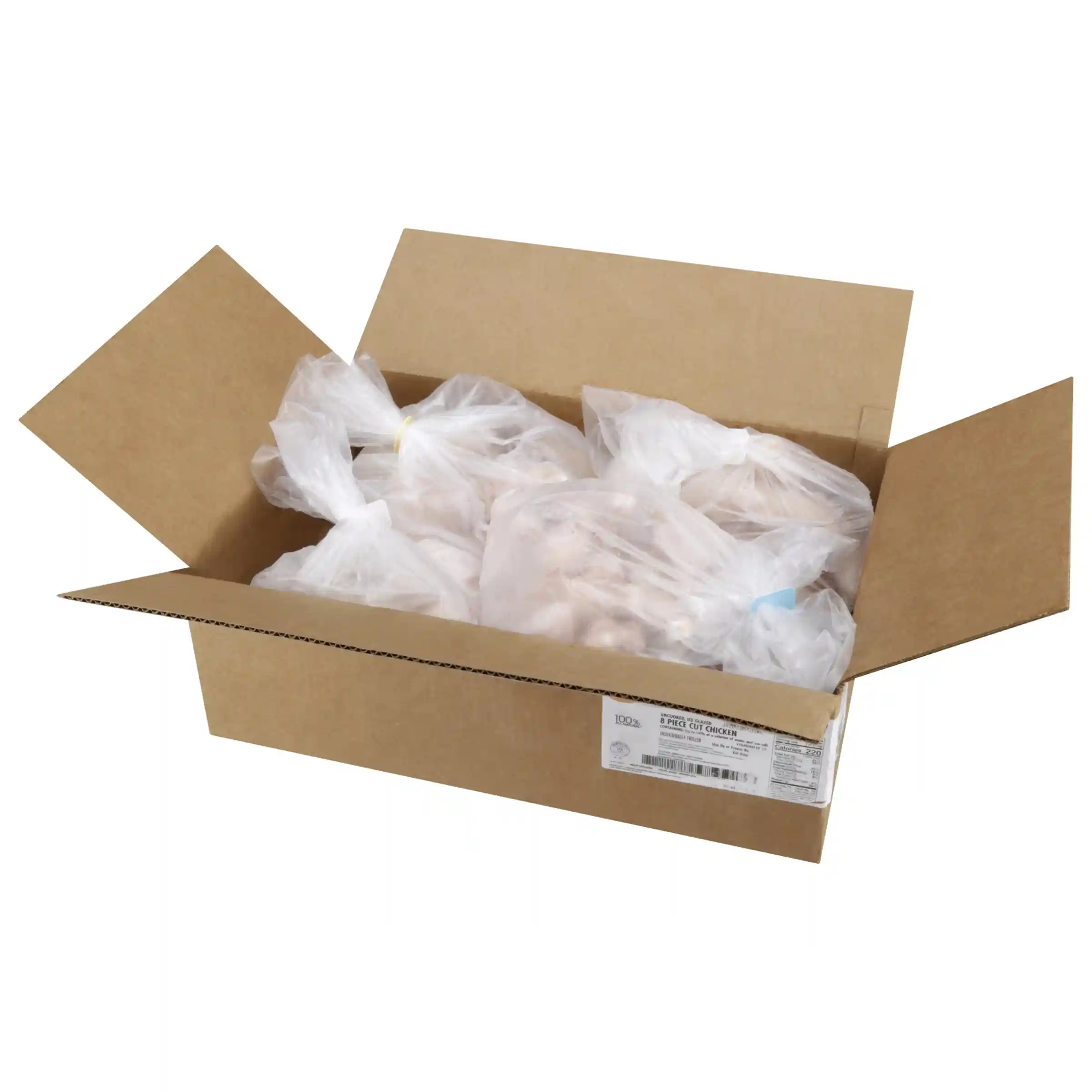 Tyson® All Natural* Uncooked Unbreaded 8 Piece Cut Chicken_image_4