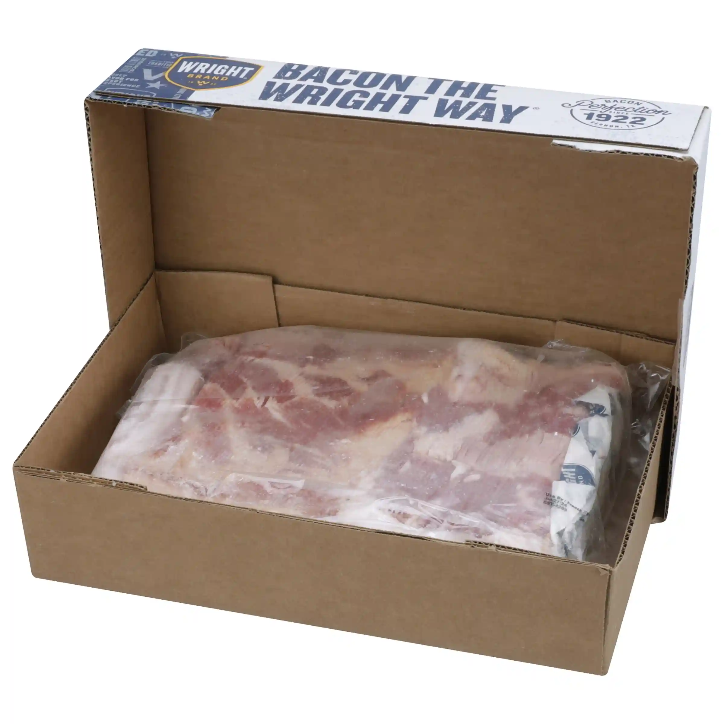 Wright® Brand Naturally Hickory Smoked Regular Sliced Bacon, Bulk, 15 Lbs, 14-18 Slices per Pound, Gas Flushed_image_31