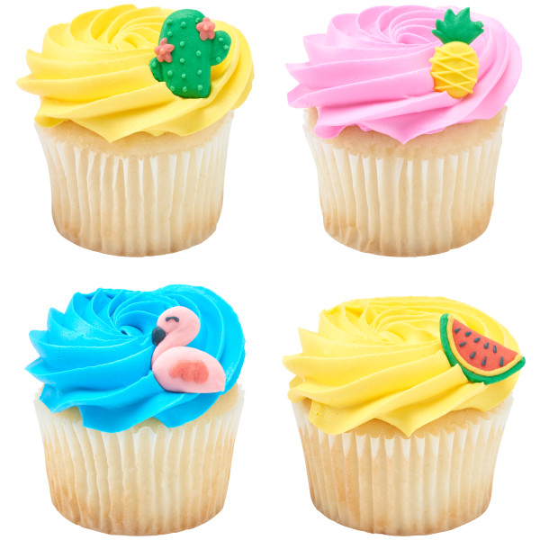 Tropical Vibes Royal Icing Decoration