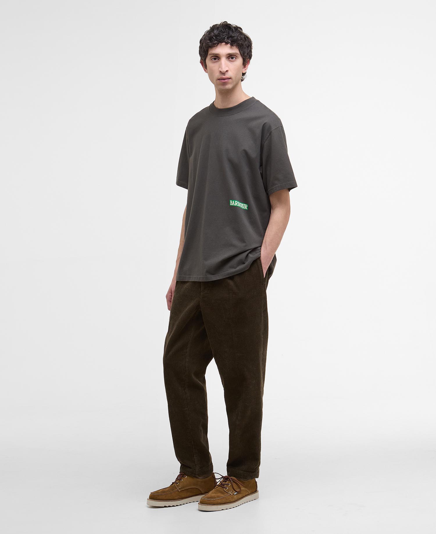 Elmbank Oversized Cord Trousers image number 0