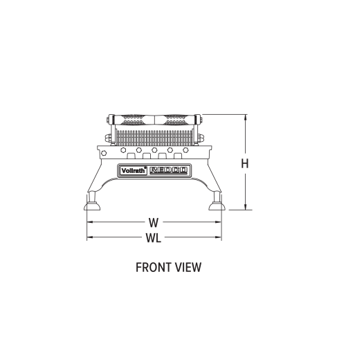 Engineering front view