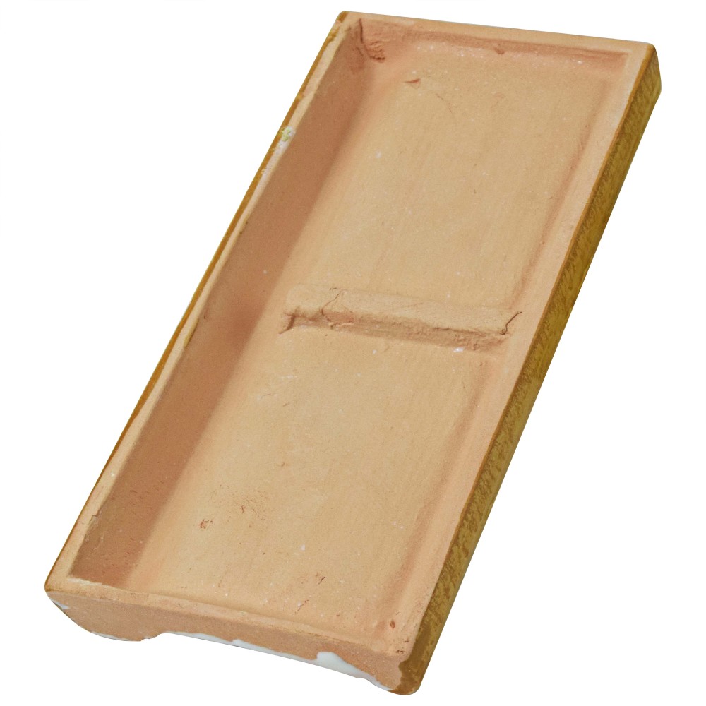 Novecento Cenefa Evoli Camel 2-5/8 in. x 5-1/8 in. Ceramic Wall Trim