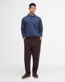 Pantaloni in velluto stretch a coste sottili dalla vestibilità comoda 