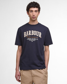 Fort Relaxed Graphic T-Shirt Dark Navy