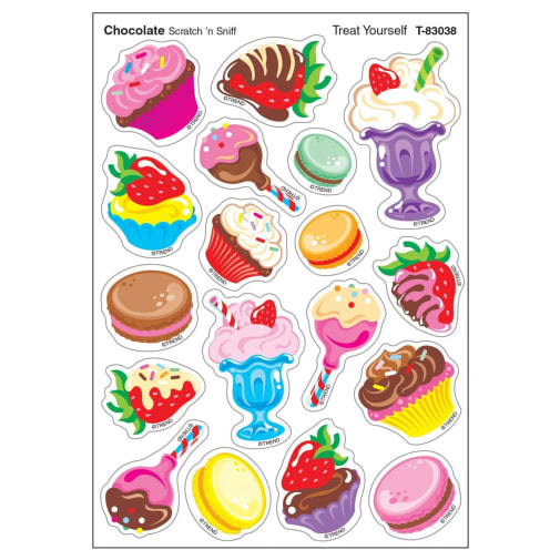 Scratch 'n Sniff Stinky Stickers: Treat Yourself (Chocolate Scent)