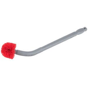 Unger, Ergo, 3.5in, Toilet Bowl Brush Kit, Nylon Bristles, Red