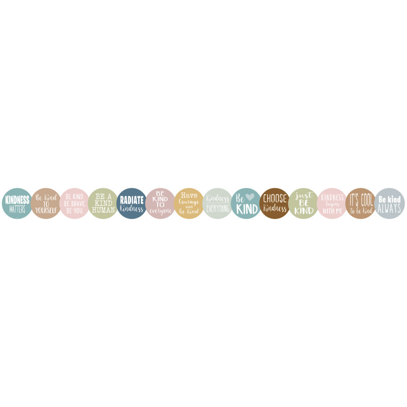 Everyone is Welcome Kindness Border Trim, 35 Feet