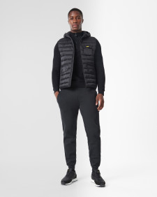 Ousten Hooded Gilet Classic Black