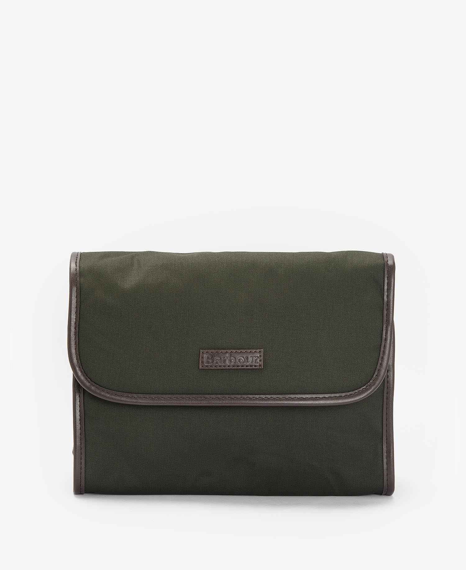 Waxed Hanging Washbag image number 0