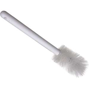 Carlisle, Sparta, 4.5in, Handle Pint Bottle Brush, Polyester Bristles, White