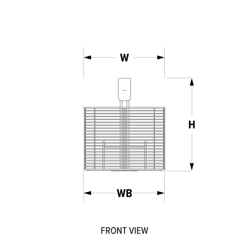 Engineering front view