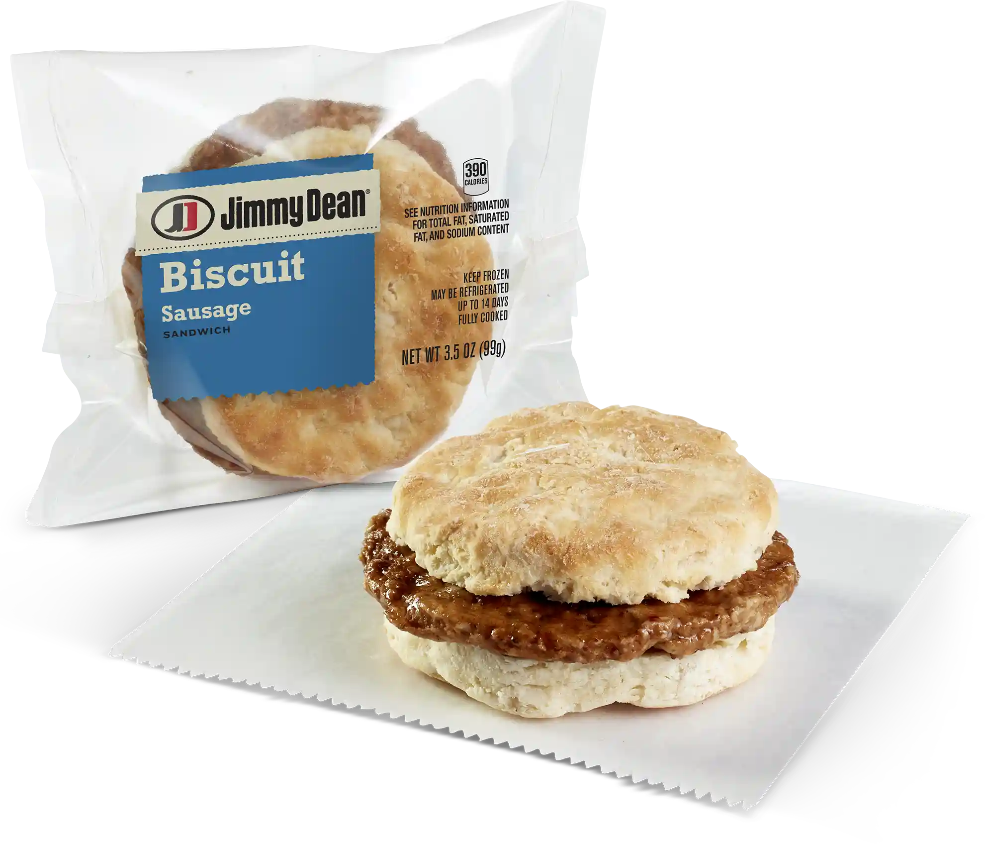 Jimmy Dean® Sausage Biscuit Sandwich_image_01