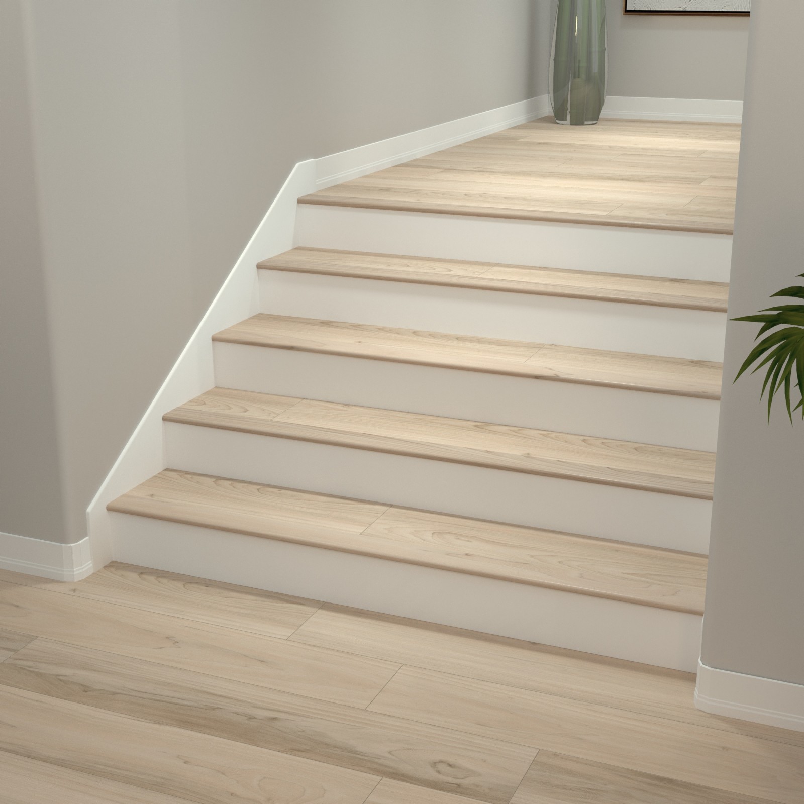 Timber Beach Stair Nosing Flush 6.5mm view 2