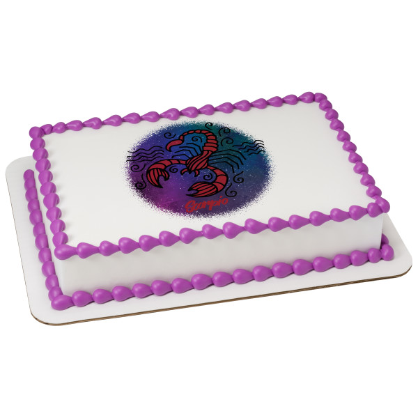 Scorpio PhotoCake® Edible Image®