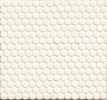 360 Mosaics White 3/4″ Penny Round Mosaic Glossy