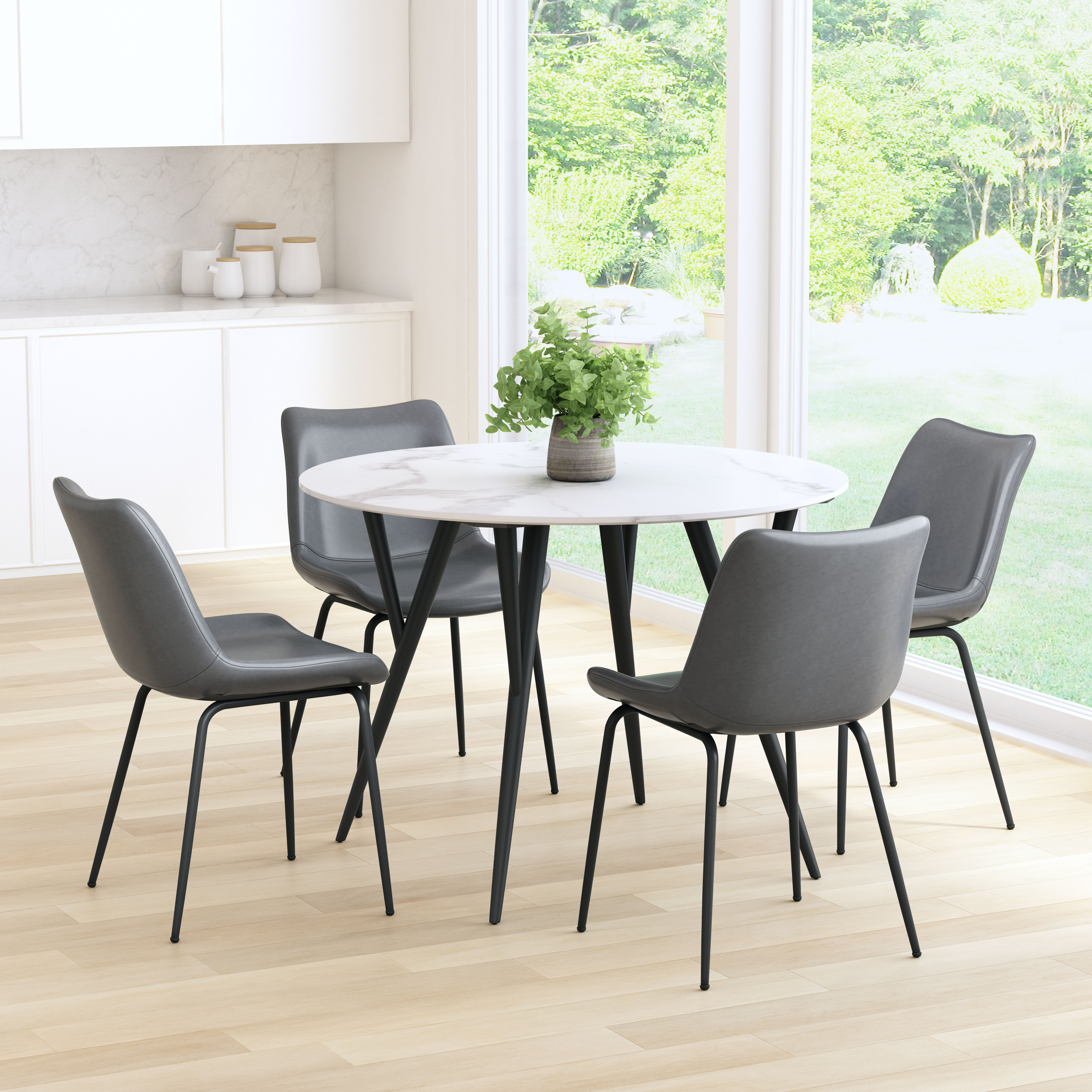 Byron Dining Chair (Set of 2) Gray product image