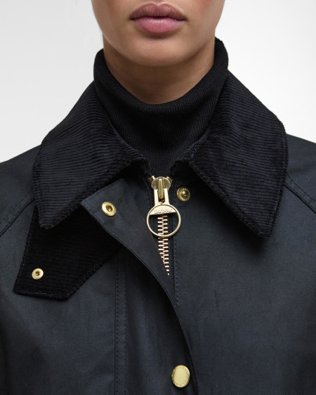 Long Beadnell Waxed Jacket