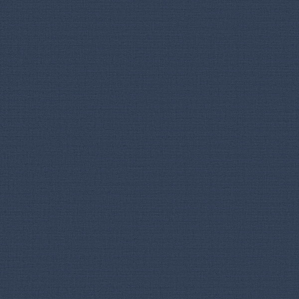 Navy-blue textured fabric stretches flat across the frame, showing subtle diagonal rows of tiny dots and faint irregular speckling under soft, even lighting.