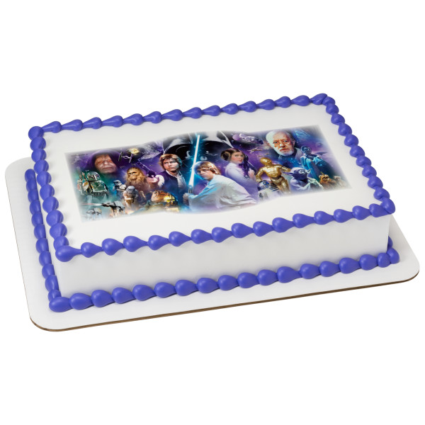 STAR WARS™ A Galaxy Far, Far Away PhotoCake® Edible Image®