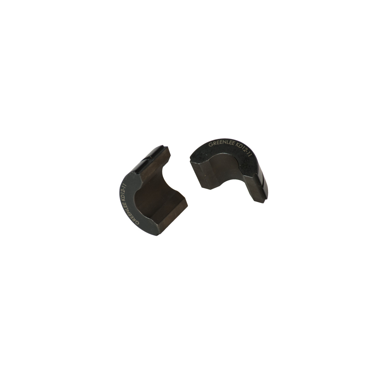 CrImping Die 12 Ton U-Style Die Burndy equivalent U-O. Dies are use with service entrance connectors, C-Taps, H-Taps, overhead and underground connectors.