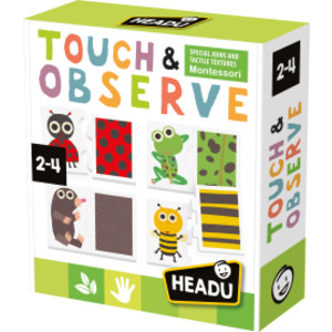 Touch & Observe Montessori Puzzle Set