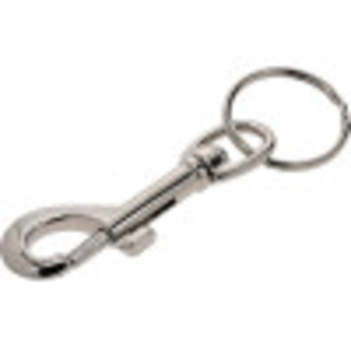 Hillman Metal Snap Hook With Key Ring