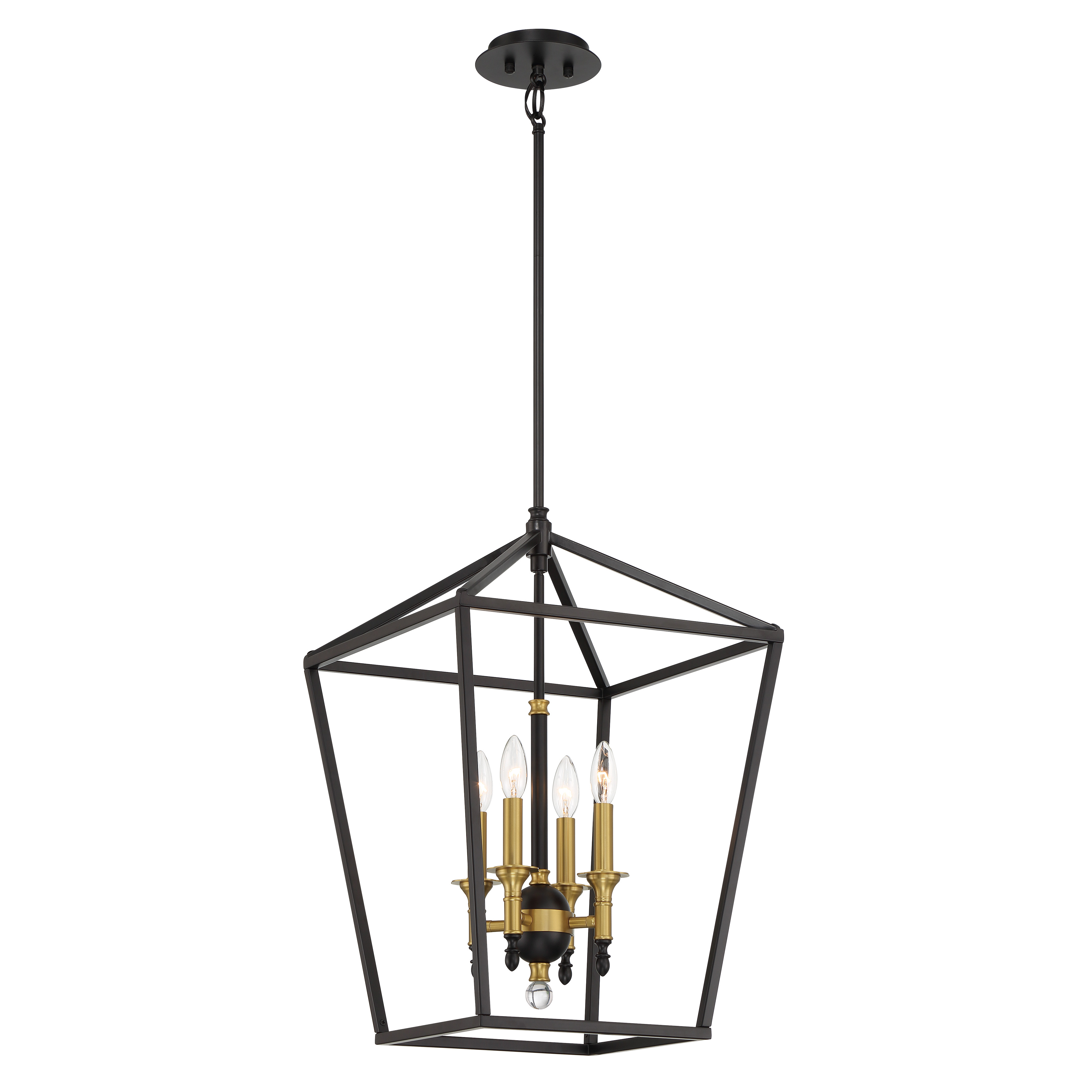 Townhall - 4 Light Pendant