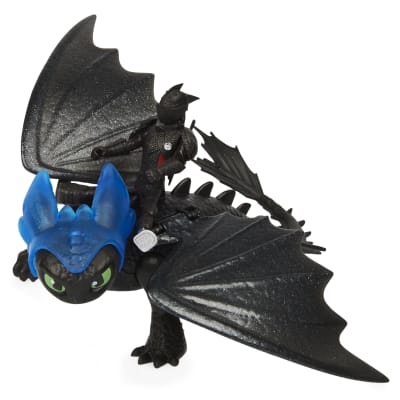 DreamWorks Dragons Legends Evolved, Hiccup and Toothless, Dragon with Viking Figure and Accessories