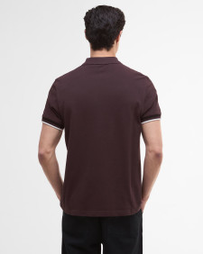 Buxton Short-Sleeved Polo Shirt Java Red