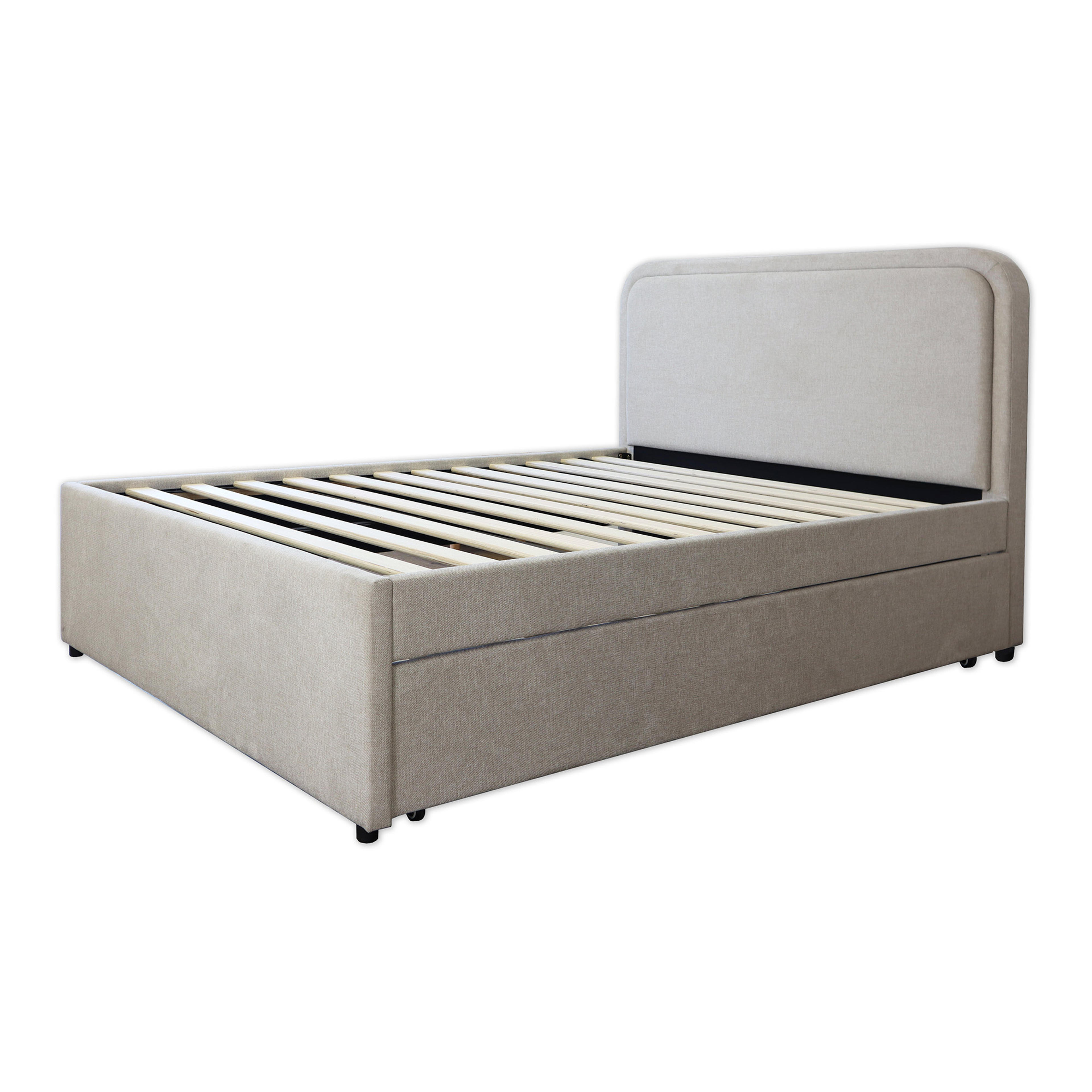 Product image of the  Eden Bed Frame, Trundle Base, Natural from Forty Winks