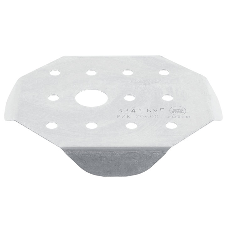 Sixth-size Super Pan V® stainless steel false bottom