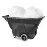 Rubbermaid Commercial, Utility Duty, Tilt Truck, 13.5 cu ft, Black