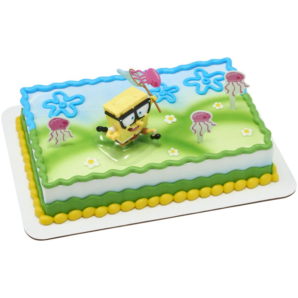 Image Cake SpongeBob SquarePants Jellyfish Fields