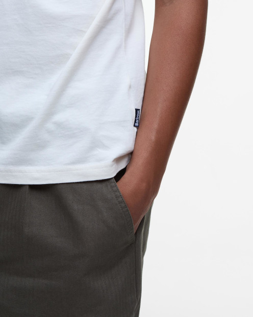 Tothill Tailored Polo Shirt Antique White