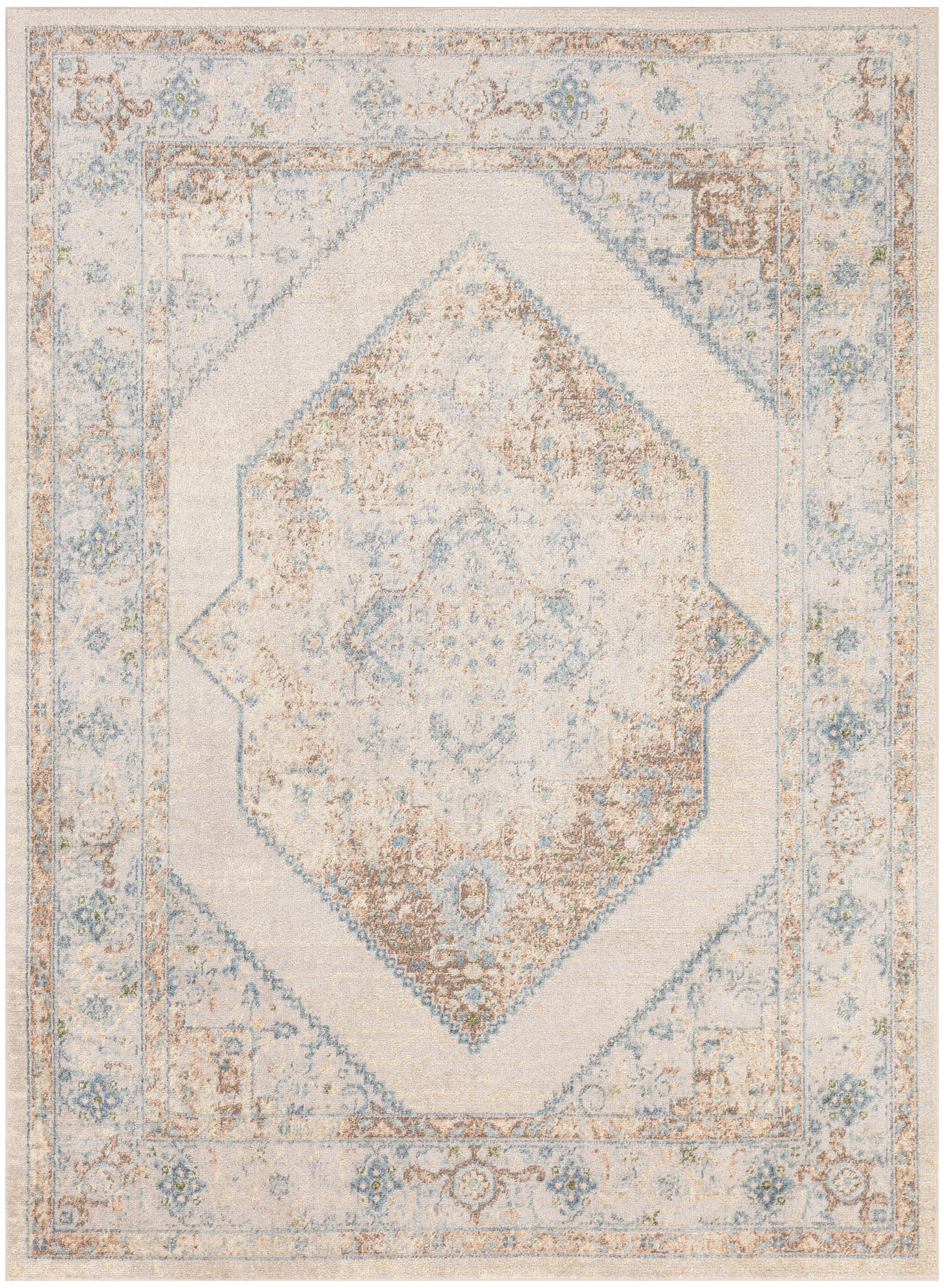 48.00" x 72.00" x .25" Astra Machine Washable Turkey N1897