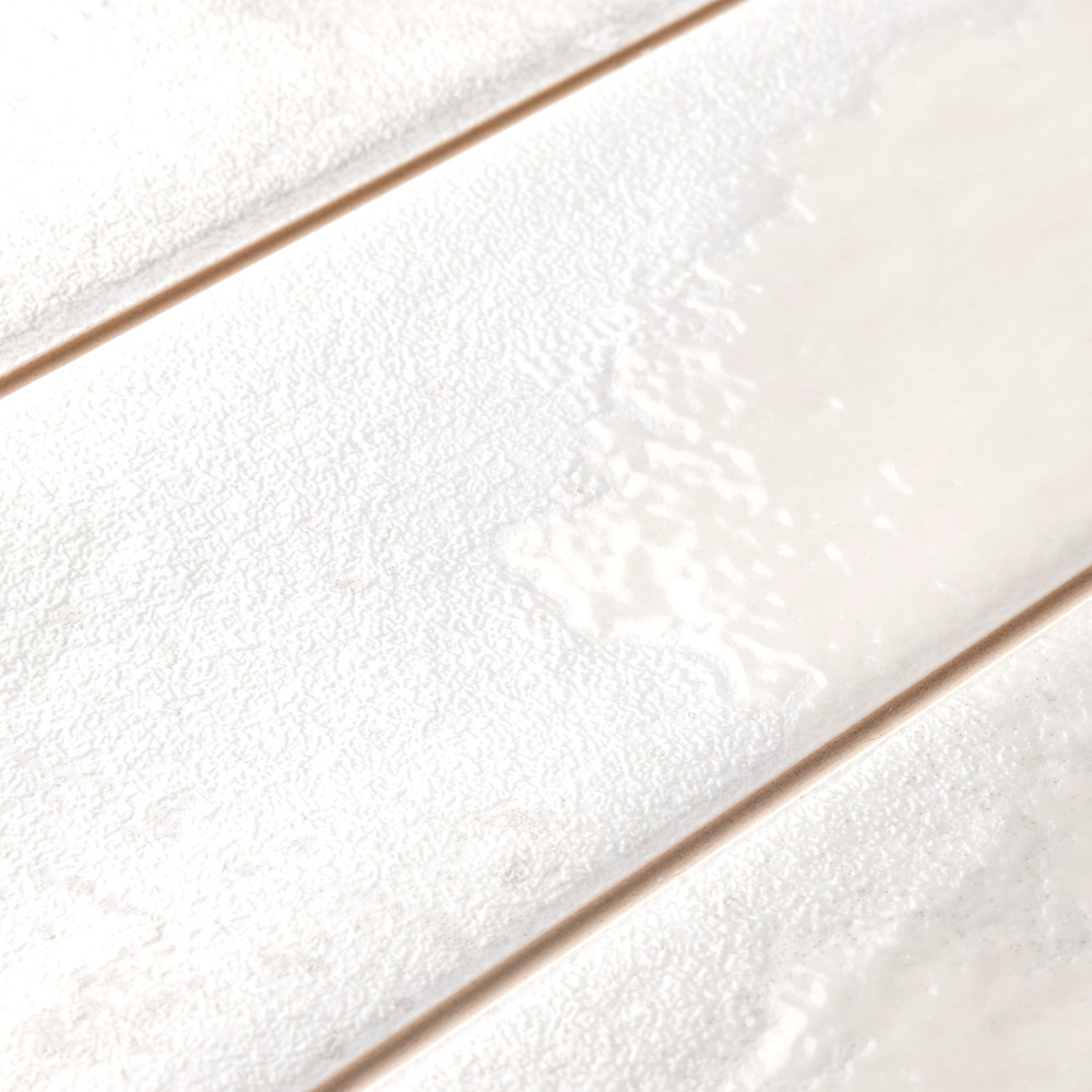 Kings Luxe Tradition Brick White 7-7/8 in. x 15-3/4 in. Ceramic Wall Tile