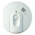 Hardwired Inter Connectable Smoke Alarm with Battery Backup White 120V