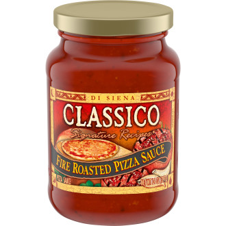 Classico Signature Recipes Fire Roasted Pizza Sauce, 14 oz Jar