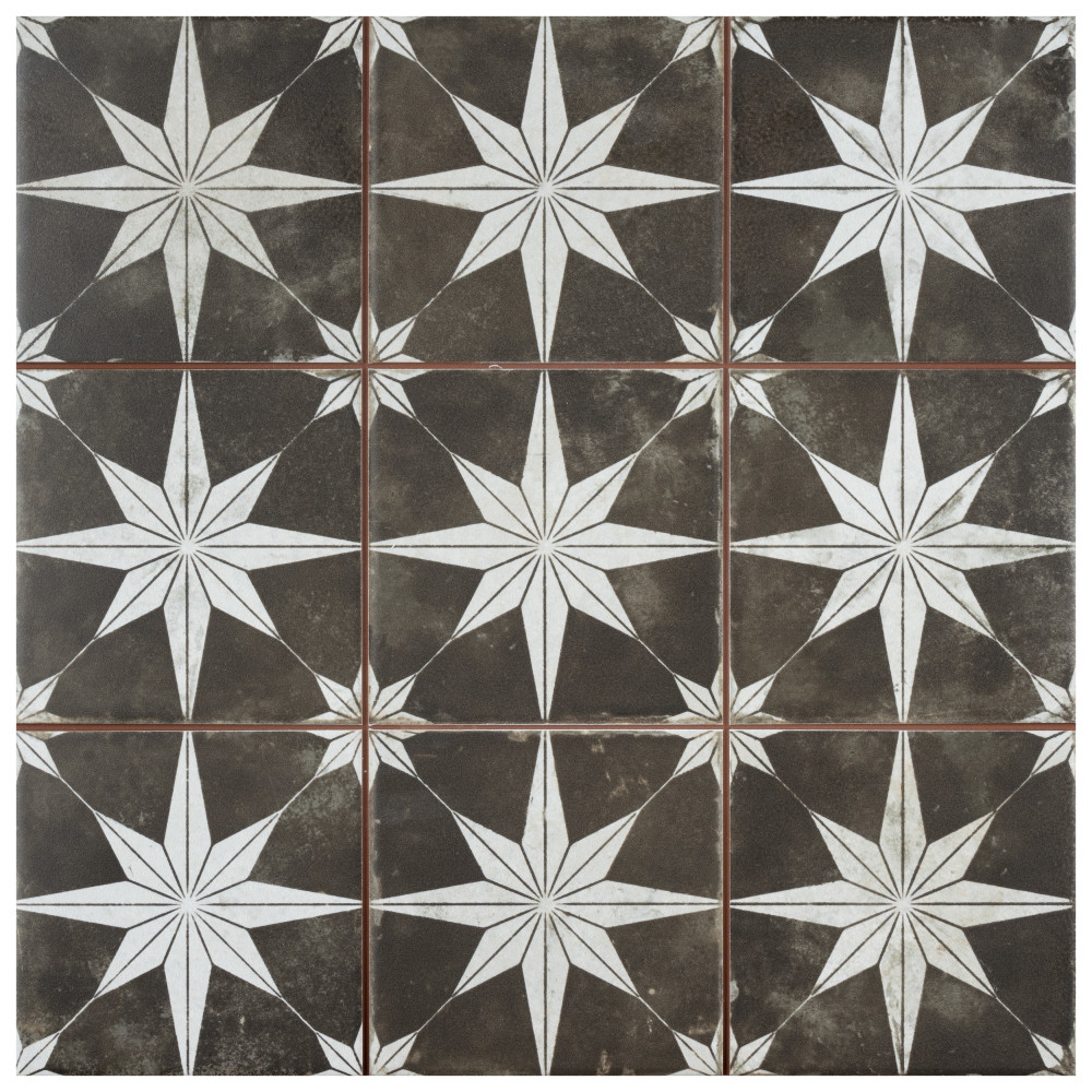 Sample – Harmonia Kings Star Night Ceramic Floor and Wall Tile