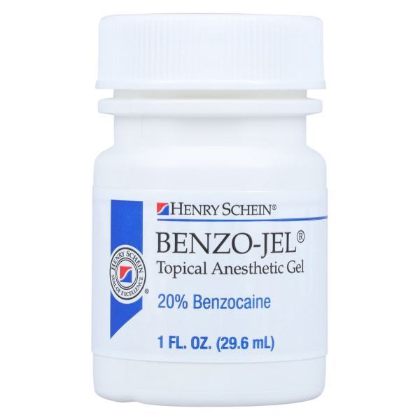 Benzo-Jel Topical Anesthetic Gel 1oz. Jar, Pina Colada