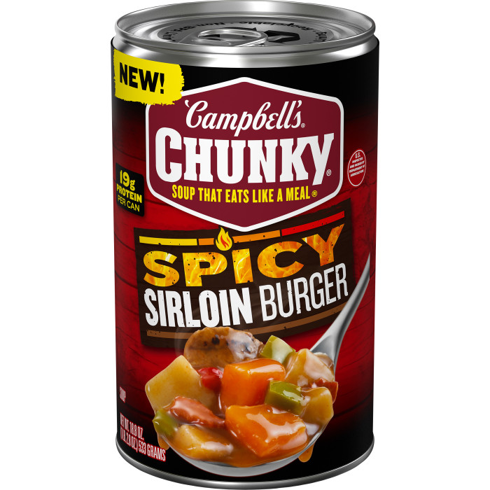 Spicy Sirloin Burger Soup
