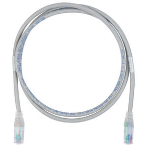 CAT6+ Patch Cord, Bonded-Pair, 25 ft., White