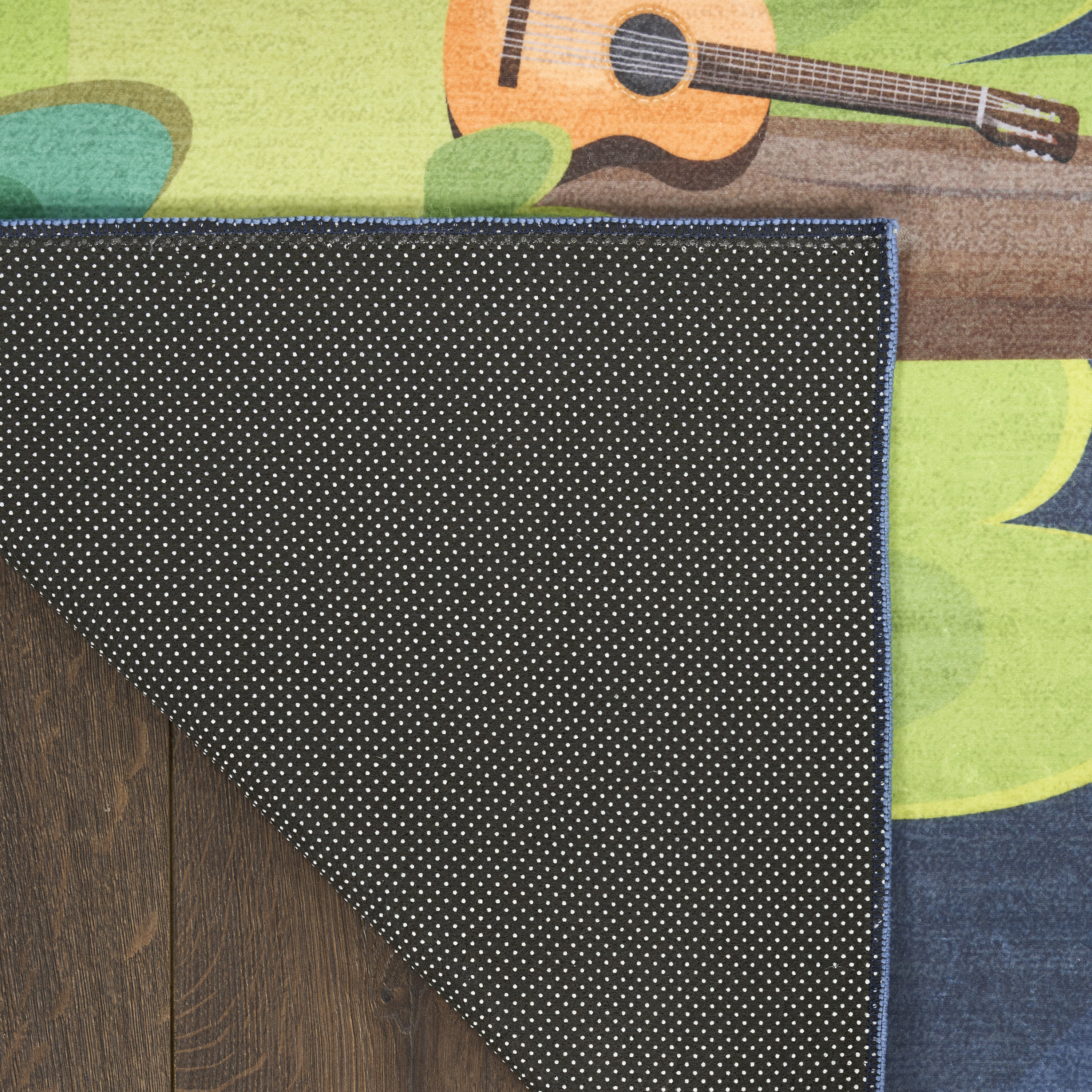 Nourison Imagination 3'5" x 5' Navy Multicolor Kids Indoor Rug