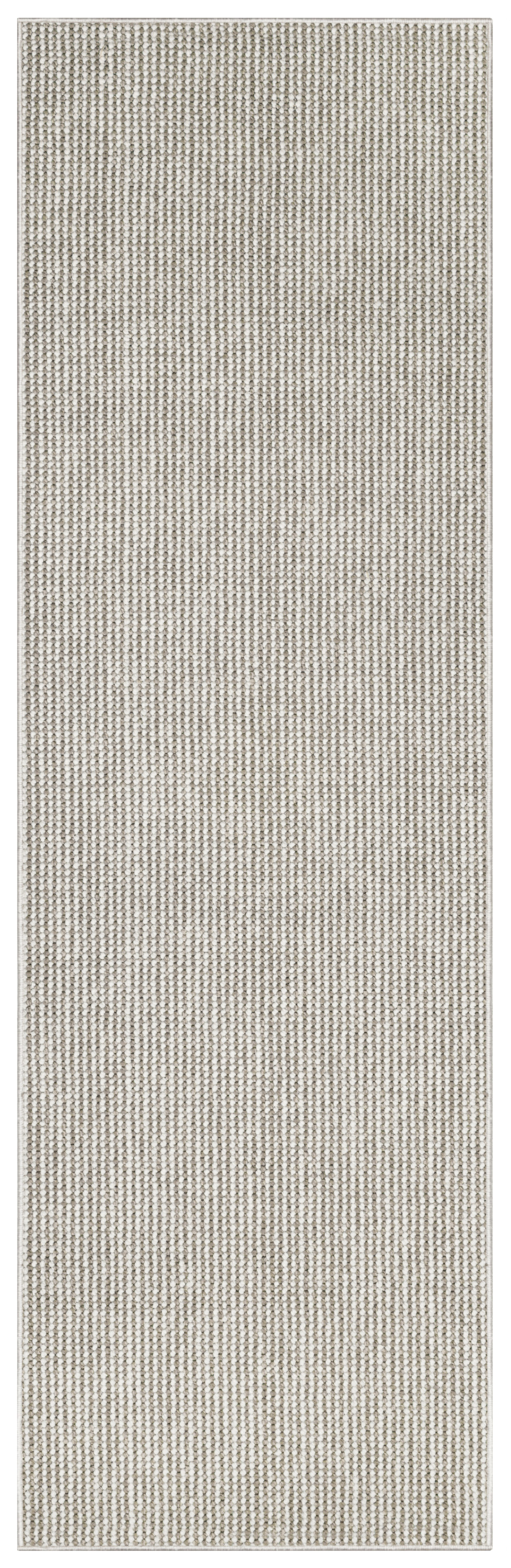 Nourison Natural Texture 2'3" x 7'6" Ivory Mocha Farmhouse Indoor Rug