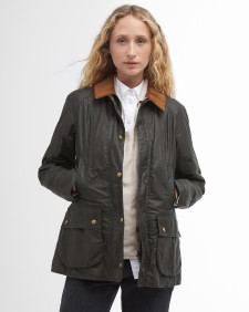 Lightweight Beadnell Waxed Jacket Archive Olive