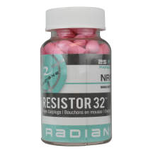Radians Resistor® 32 Disposable Foam Earplugs - Bottle of 25 Pink Uncorded